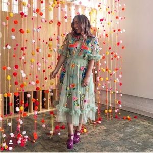 ASOS limited edition tulle embellished dress